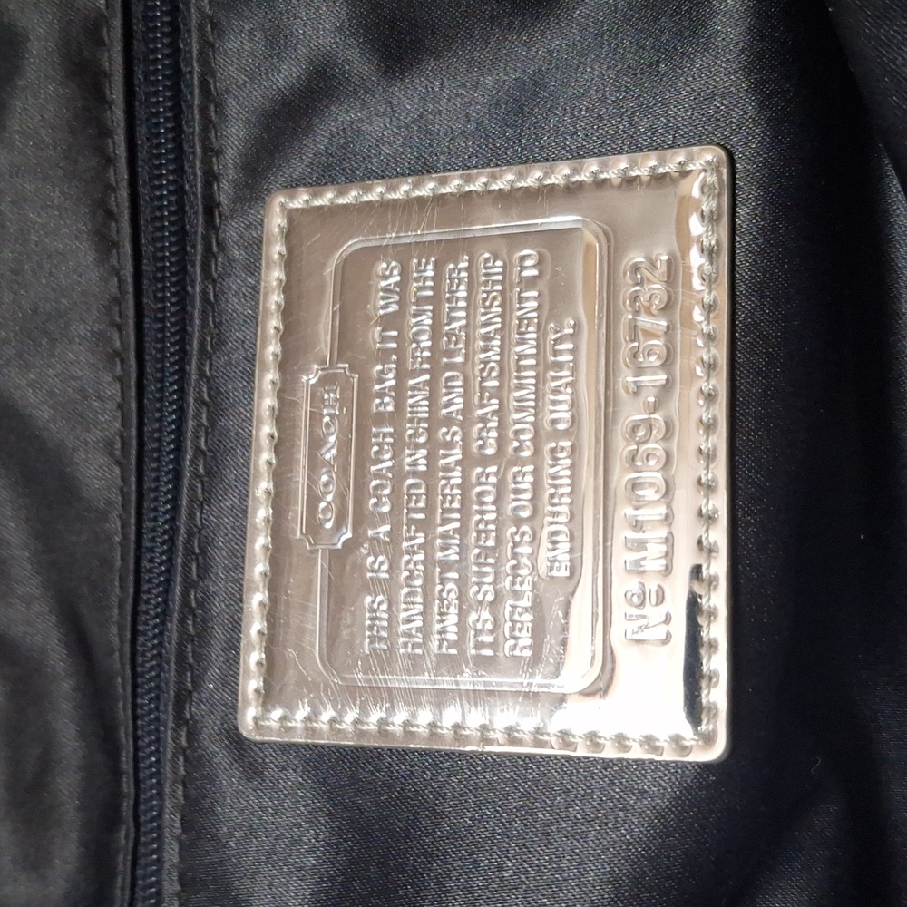 Coach Poppy Denim Patchwork Rocker - Picture 9 of 15